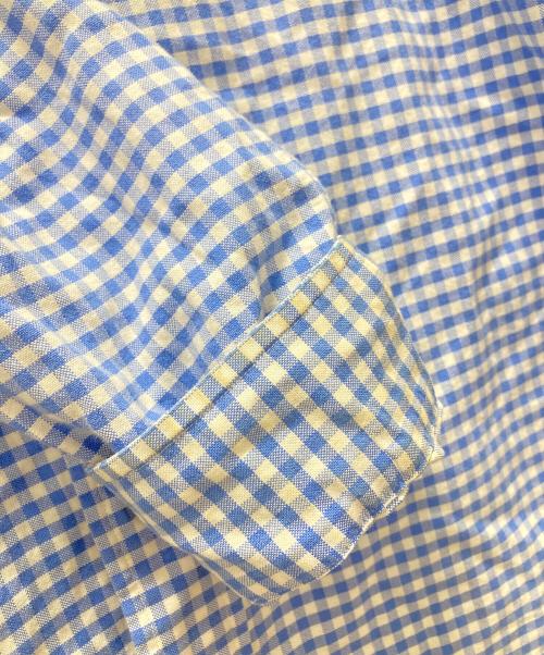 RALPH LAUREN（ラルフローレン）RALPH LAUREN (ラルフローレン) ギンガムチェックシャツ ブルー サイズ:Lの古着・服飾アイテム