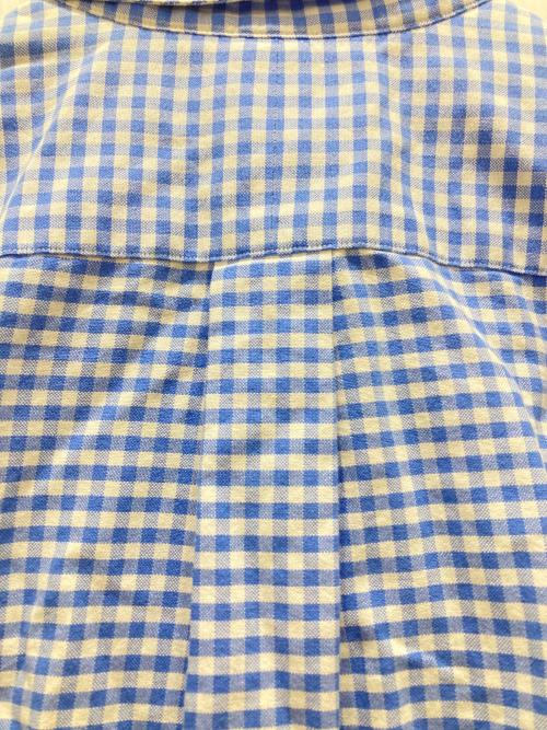RALPH LAUREN（ラルフローレン）RALPH LAUREN (ラルフローレン) ギンガムチェックシャツ ブルー サイズ:Lの古着・服飾アイテム
