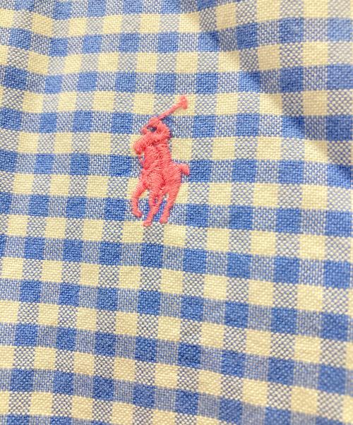 RALPH LAUREN（ラルフローレン）RALPH LAUREN (ラルフローレン) ギンガムチェックシャツ ブルー サイズ:Lの古着・服飾アイテム