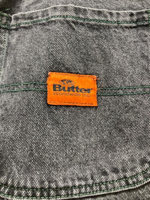 butter（バター）BUTTER (バター) デニムパンツ ブラック サイズ:34の古着・服飾アイテム