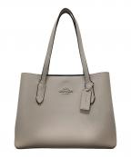 COACHコーチ）の古着「ハンドバッグ」｜ライトグレー