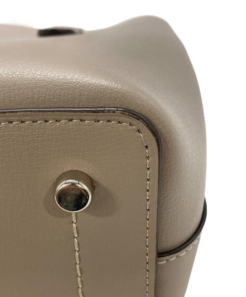 COACH（コーチ）COACH (コーチ) ハンドバッグ ライトグレーの古着・服飾アイテム
