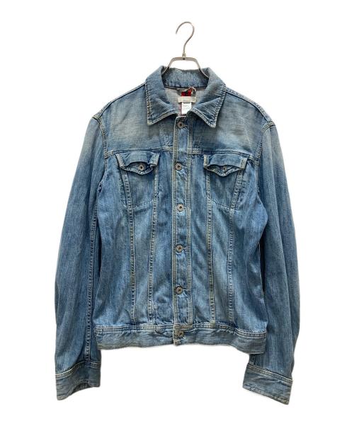 DIESEL（ディーゼル）DIESEL (ディーゼル) デニムジャケット インディゴ サイズ:Mの古着・服飾アイテム