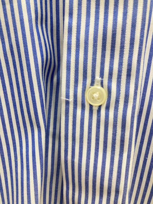 RALPH LAUREN（ラルフローレン）RALPH LAUREN (ラルフローレン) ロング丈ストライプシャツ/yarmouth ブルー サイズ:1 未使用品の古着・服飾アイテム