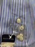 中古・古着 RALPH LAUREN (ラルフローレン) ロング丈ストライプシャツ/yarmouth ブルー サイズ:1 未使用品：7000円