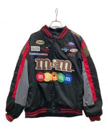 ROBERT CAVANI（ロベルトカバーニ）の古着「M&M's レーシングジャケット」｜ブラック