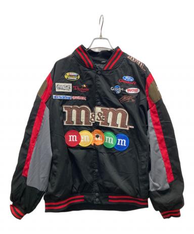 ROBERT CAVANI ピンク レザー ジャケット サイズ50 中古・古着通販】ROBERT CAVANI (ロベルトカバーニ) M&M's レーシング