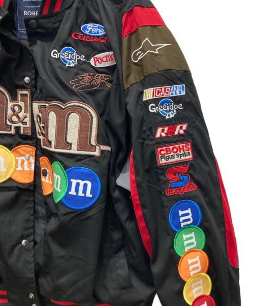 ROBERT CAVANI（ロベルトカバーニ）ROBERT CAVANI (ロベルトカバーニ) M&M's レーシングジャケット ブラック サイズ:50の古着・服飾アイテム