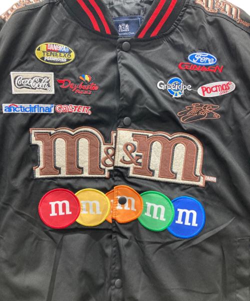ROBERT CAVANI（ロベルトカバーニ）ROBERT CAVANI (ロベルトカバーニ) M&M's レーシングジャケット ブラック サイズ:50の古着・服飾アイテム
