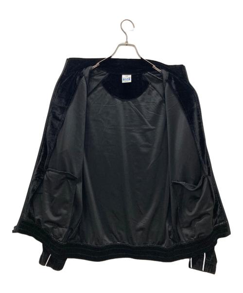 PROCLUB（プロクラブ）PROCLUB (プロクラブ) ベロアトラックジャケット ブラック サイズ:Lの古着・服飾アイテム