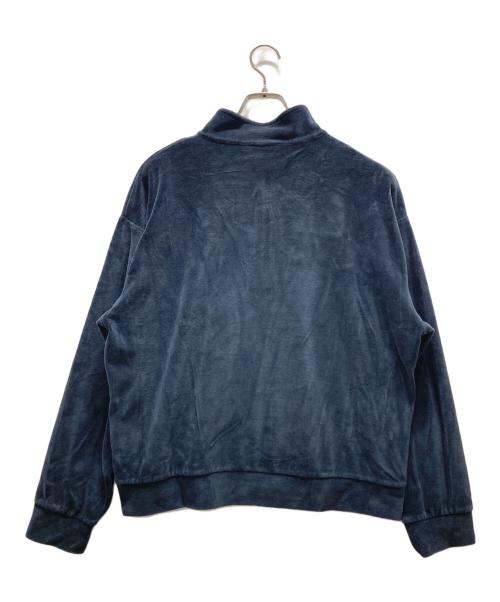 CarHartt（カーハート）CarHartt (カーハート) ベロアハーフジップトップス ネイビー サイズ:Lの古着・服飾アイテム