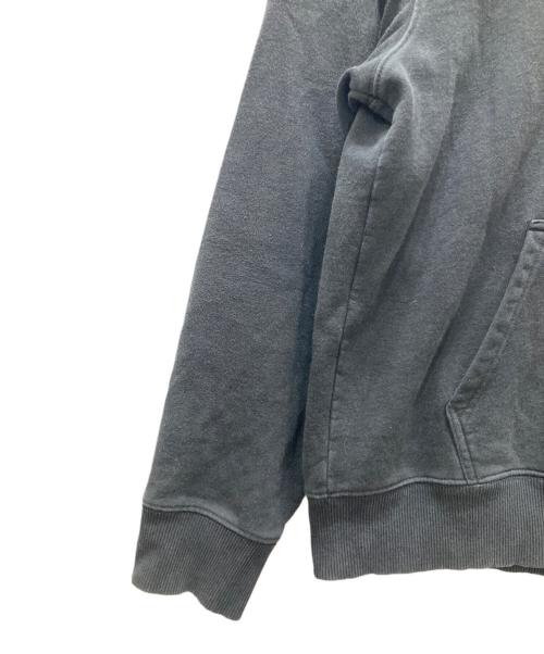 stussy（ステューシー）stussy (ステューシー) ロゴプリントパーカー/Sport Applique ブラック サイズ:Lの古着・服飾アイテム