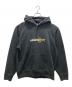 stussy（ステューシー）の古着「ロゴプリントパーカー/Sport Applique」｜ブラック
