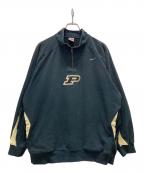 NIKEナイキ）の古着「90's ハーフジップスウェット」｜ブラック