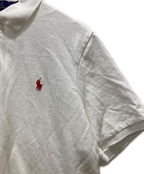 POLO RALPH LAUREN（ポロ・ラルフローレン）POLO RALPH LAUREN (ポロ・ラルフローレン) ポロシャツ ホワイト サイズ:Lの古着・服飾アイテム