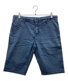 DIESEL（ディーゼル）の古着「ハーフ ジョグジーンズ」｜インディゴ