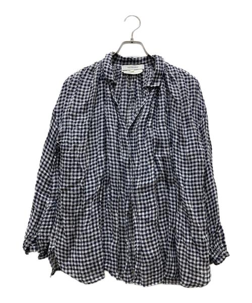 Veritecoeur（ヴェリテクール）Veritecoeur (ヴェリテクール) アンティークブラウス グレー サイズ:Freeの古着・服飾アイテム