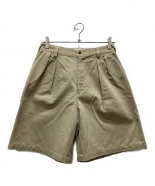 RALPH LAUREN COUNTRY（ラルフローレンカントリー）の古着「チノタックショーツ」｜ベージュ