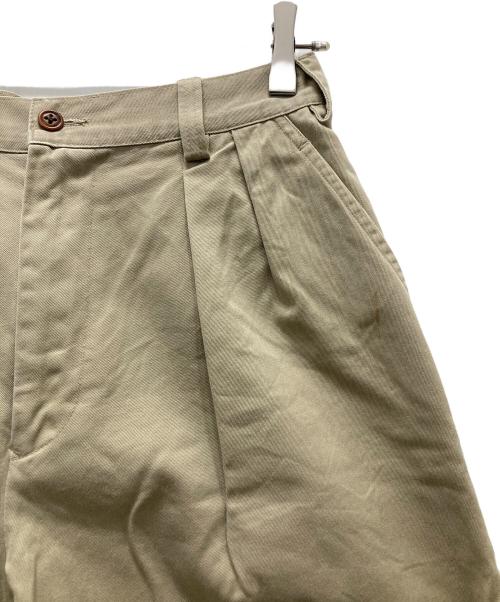 RALPH LAUREN COUNTRY（ラルフローレンカントリー）RALPH LAUREN COUNTRY (ラルフローレンカントリー) チノタックショーツ ベージュ サイズ:6の古着・服飾アイテム