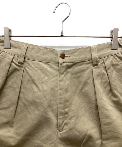 RALPH LAUREN COUNTRY（ラルフローレンカントリー）RALPH LAUREN COUNTRY (ラルフローレンカントリー) チノタックショーツ ベージュ サイズ:6の古着・服飾アイテム