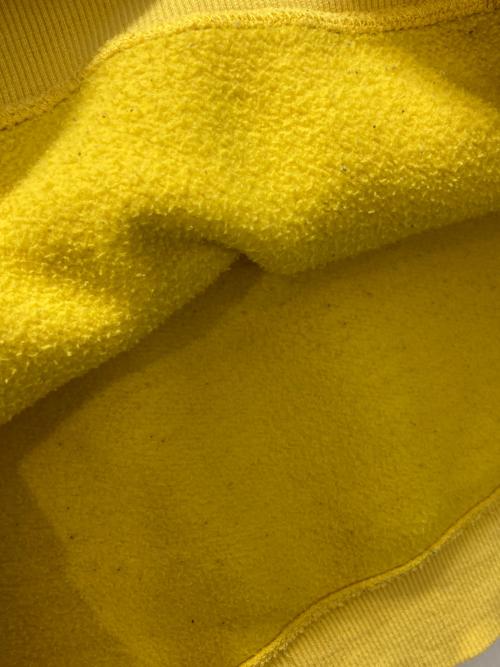 stussy（ステューシー）stussy (ステューシー) ロゴパーカー/Basic Copyright Applique Hood イエロー サイズ:Lの古着・服飾アイテム