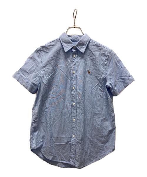 POLO RALPH LAUREN（ポロ・ラルフローレン）POLO RALPH LAUREN (ポロ・ラルフローレン) 半袖シャツ スカイブルー サイズ:XSの古着・服飾アイテム