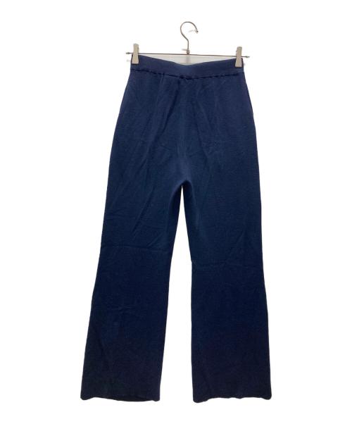 ANAYI（アナイ）ANAYI (アナイ) ニットパンツ ネイビー サイズ:36の古着・服飾アイテム