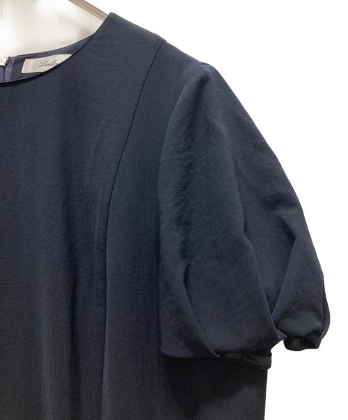 Leilian（レリアン）Leilian (レリアン) 洗えるフェミニンワンピース ブラック サイズ:17+の古着・服飾アイテム