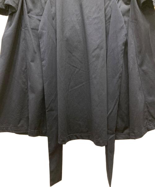 Leilian（レリアン）Leilian (レリアン) フレンチスリーブワンピ－ス ネイビー サイズ:13+の古着・服飾アイテム