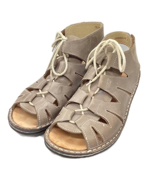 Finn Comfort（フィンコンフォート）Finn Comfort (フィンコンフォート) MALAGA/レザーサンダル ブラウン サイズ:38Dの古着・服飾アイテム
