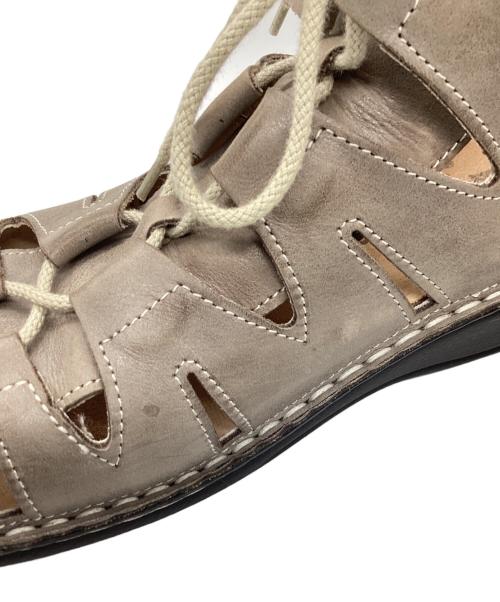 Finn Comfort（フィンコンフォート）Finn Comfort (フィンコンフォート) MALAGA/レザーサンダル ブラウン サイズ:38Dの古着・服飾アイテム