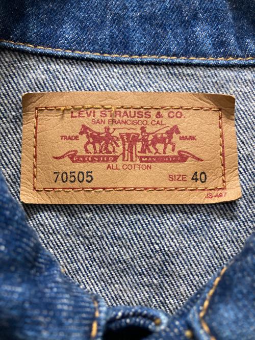 LEVI'S（リーバイス）LEVI'S (リーバイス) デニムジャケット インディゴ サイズ:40の古着・服飾アイテム