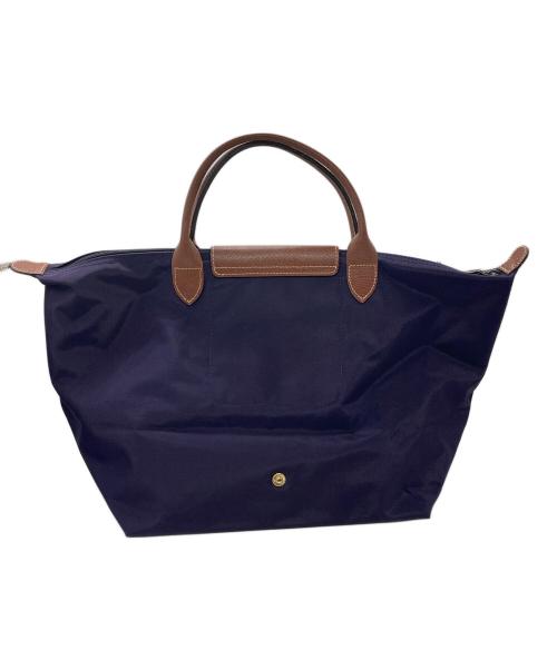 LONGCHAMP（ロンシャン）LONGCHAMP (ロンシャン) トートバッグ/エッフェル塔 パープルの古着・服飾アイテム
