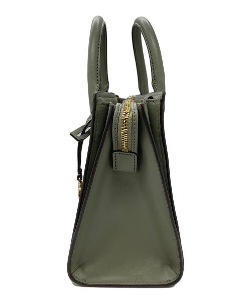 MICHAEL KORS（マイケルコース）MICHAEL KORS (マイケルコース) ハンドバッグ ブラウン×グリーンの古着・服飾アイテム