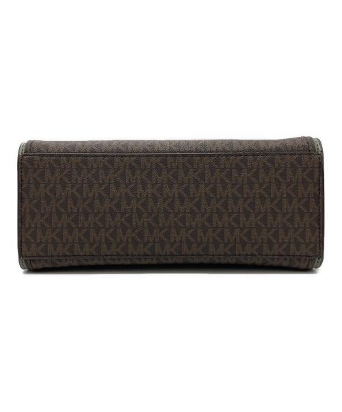 MICHAEL KORS（マイケルコース）MICHAEL KORS (マイケルコース) ハンドバッグ ブラウン×グリーンの古着・服飾アイテム