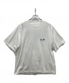 maison kitsune×and wanderメゾンキツネ×アンドワンダー）の古着「DRY Cotton T-shirt」｜ホワイト