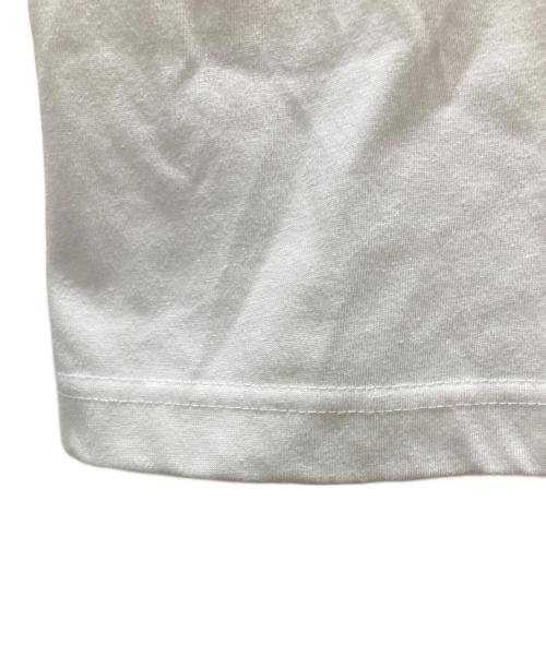 maison kitsune（メゾンキツネ）MAISON KITSUNE (メゾンキツネ) and wander (アンドワンダー) DRY Cotton T-shirt ホワイト サイズ:4の古着・服飾アイテム