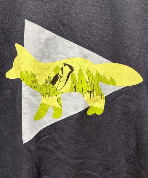 maison kitsune（メゾンキツネ）maison kitsune (メゾンキツネ) and wander (アンドワンダー) DRY COTTON SWEATSHIRT ネイビー サイズ:3の古着・服飾アイテム