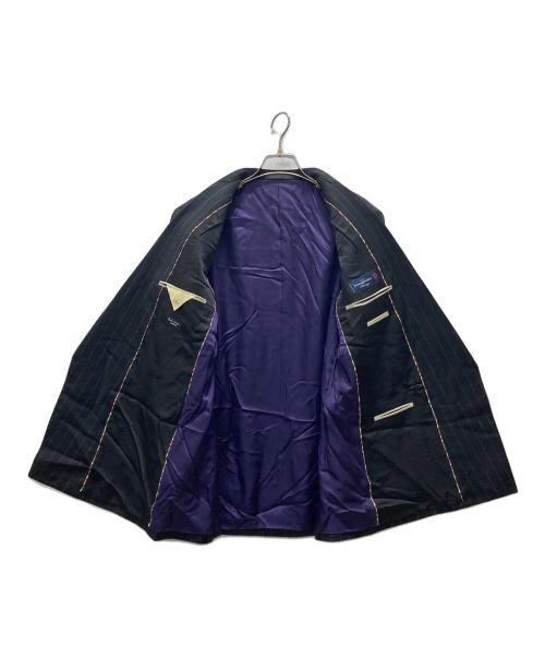 Paul Smith London（ポールスミスロンドン）Paul Smith London (ポールスミスロンドン) ゼニア生地ダブル セットアップスーツ ダークグレー サイズ:Lの古着・服飾アイテム