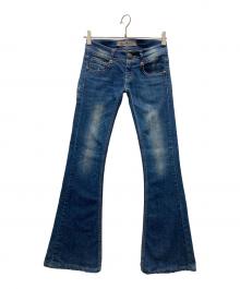 Cook jeans（クックジーンズ）の古着「ブーツカットデニムパンツ/Y2K」｜ブルー