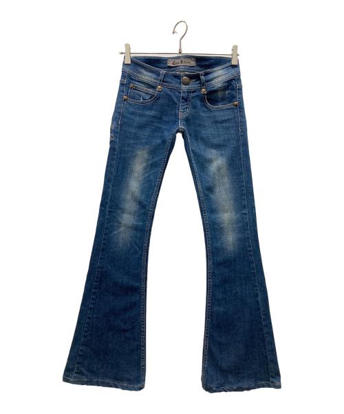 Cook jeans（クックジーンズ）Cook jeans (クックジーンズ) ブーツカットデニムパンツ/Y2K ブルー サイズ:1の古着・服飾アイテム
