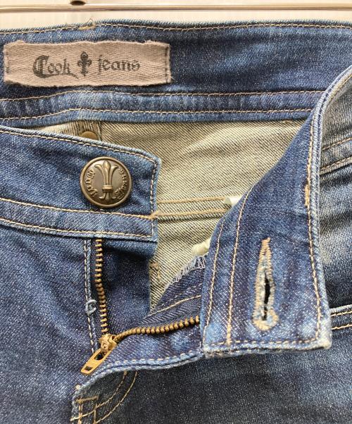 Cook jeans（クックジーンズ）Cook jeans (クックジーンズ) ブーツカットデニムパンツ/Y2K ブルー サイズ:1の古着・服飾アイテム