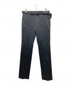 Jean Paul Gaultier hommeジャンポールゴルチェオム）の古着「ベルト付スキニースラックス」｜ブラック