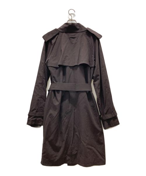 Jean Paul Gaultier homme（ジャンポールゴルチェオム）Jean Paul GAULTIER HOMME (ジャンポールゴルチェオム) ラップデザインロングトレンチコート ブラウン サイズ:48の古着・服飾アイテム