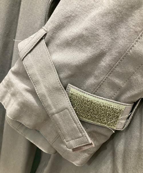 Jean Paul Gaultier homme（ジャンポールゴルチェオム）Jean Paul GAULTIER HOMME (ジャンポールゴルチェオム) ラップデザインロングトレンチコート ブラウン サイズ:48の古着・服飾アイテム