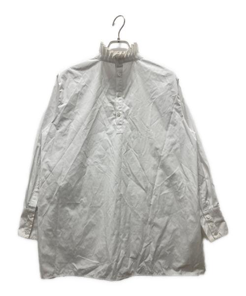 ADORE（アドーア）ADORE (アドーア) クリアコンパクトブラウス ホワイト サイズ:38の古着・服飾アイテム