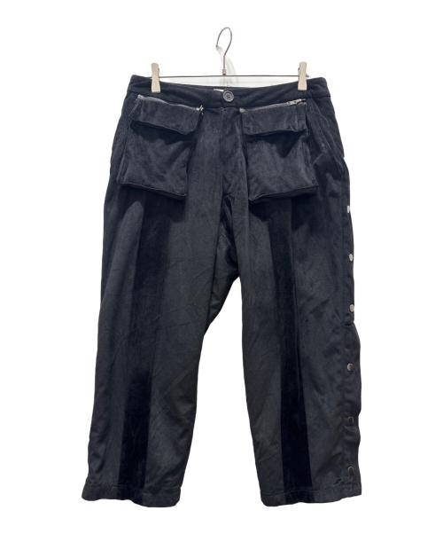 HIGH-GATE（ハイゲート）HIGH-GATE (ハイゲート) ベロアパンツ ブラック サイズ:Sの古着・服飾アイテム