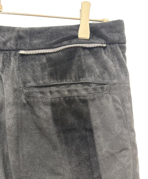 HIGH-GATE（ハイゲート）HIGH-GATE (ハイゲート) ベロアパンツ ブラック サイズ:Sの古着・服飾アイテム