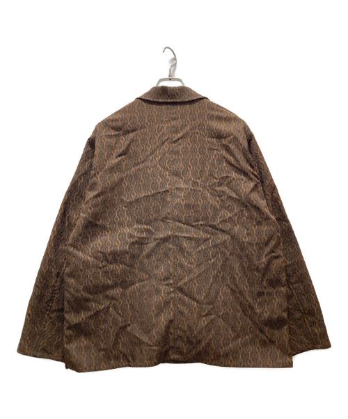 HARE（ハレ）HARE (ハレ) トライバルジャガージャケット ブラウン サイズ:Mの古着・服飾アイテム