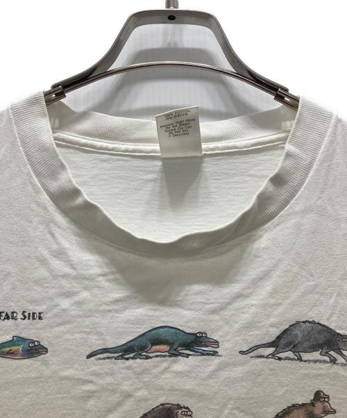 THE FAR SIDE（ザファーサイド）the far side (ザファーサイド) 90's 古着プリントTシャツ ホワイト サイズ:XLの古着・服飾アイテム
